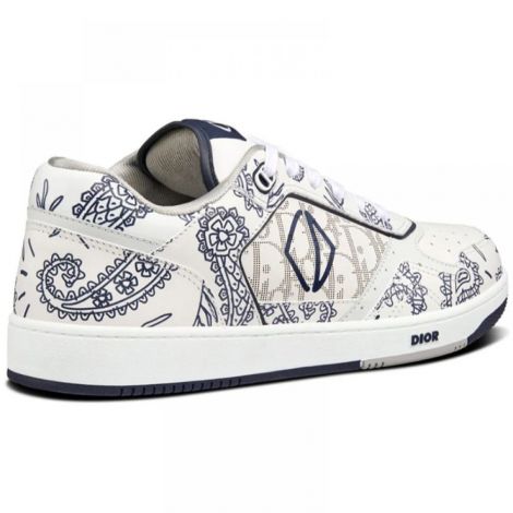 Dior Ayakkabı B27 Paisley Beyaz - Christian Dior Ayakkabi Christian Dior Erkek Ayakkabi Christian Dior Men Shoes Christian Dior Sneakers Christian Dior B27 Paisley Sneaker Beyaz