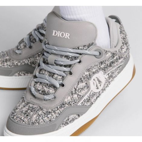 Dior Ayakkabı B9S Skater Gri - Christian Dior Ayakkabi Christian Dior Erkek Ayakkabi Christian Dior Men Shoes Christian Dior Sneakers Christian Dior B9S Skater Sneaker Gri