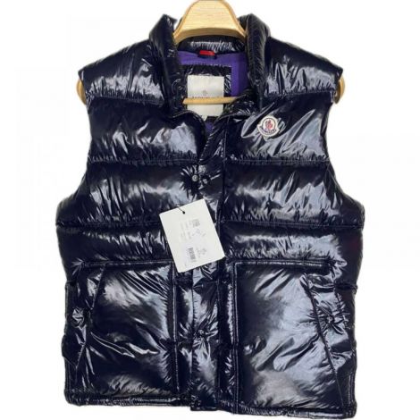 Moncler Yelek Lacivert - Moncler Erkek Yelek Moncler Yelek 3329 Lacivert