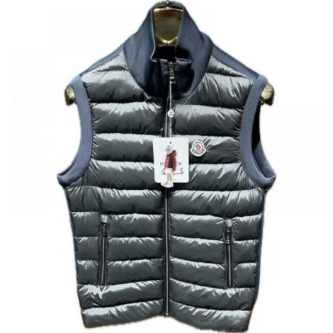 Moncler Yelek Lacivert - Moncler Men Vest Moncler Erkek Yelek Moncler Yelek 8835 Lacivert