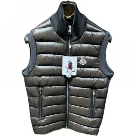 Moncler Yelek Siyah - Moncler Men Vest Moncler Erkek Yelek Moncler Yelek 8837 Siyah