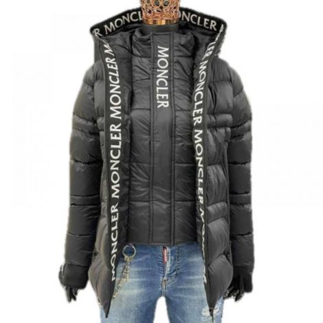 Moncler Mont Siyah - Moncler Mont Moncler Kadin Mont 7724 Siyah