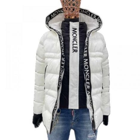 Moncler Mont Beyaz - Moncler Mont Moncler Kadin Mont 7729 Beyaz