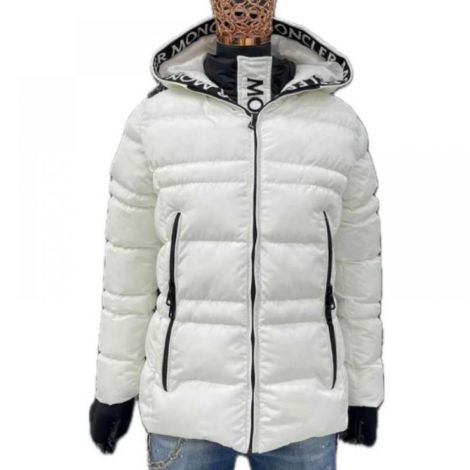 Moncler Mont Beyaz - Moncler Mont Moncler Kadin Mont 7729 Beyaz