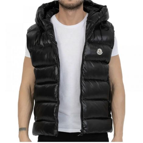 Moncler Yelek Siyah - Moncler Yelek Moncler Erkek Yelek 1803 Siyah