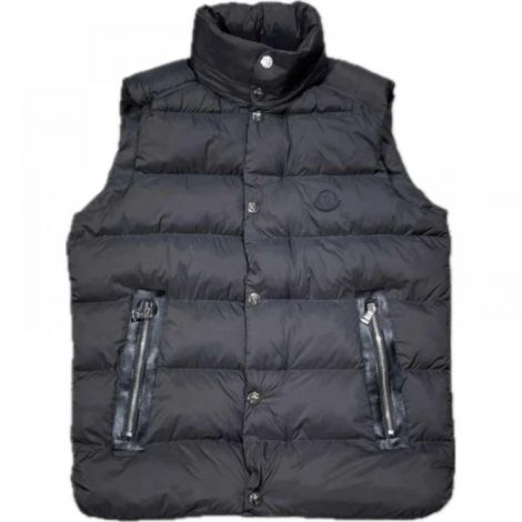 Moncler Yelek Siyah - Moncler Yelek Moncler Erkek Yelek Moncler Sisme Yelek 8812 Siyah