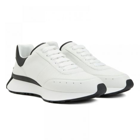 Alexander McQueen Ayakkabı Sprint Runner Beyaz - Alexander Mcqueen Ayakkabi Alexander Mcqueen Erkek Ayakkabi Alexander Mcqueen Sneakers Alexander Mcqueen Men Shoes Alexander Mcqueen Sprint Runner Sneakers Beyaz