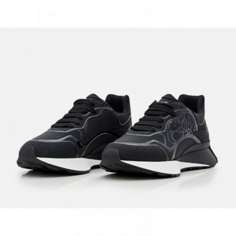 Alexander McQueen Ayakkabı Sprint Runner Siyah - Alexander Mcqueen Erkek Ayakkabi Alexander Mcqueen Ayakkabi Alexander Mcqueen Men Shoes Alexander Mcqueen Shoes Alexander Mcqueen Sprint Runner Sneaker Siyah