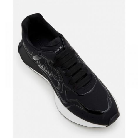 Alexander McQueen Ayakkabı Sprint Runner Siyah - Alexander Mcqueen Erkek Ayakkabi Alexander Mcqueen Ayakkabi Alexander Mcqueen Men Shoes Alexander Mcqueen Shoes Alexander Mcqueen Sprint Runner Sneaker Siyah