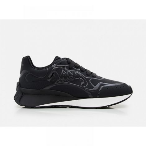 Alexander McQueen Ayakkabı Sprint Runner Siyah - Alexander Mcqueen Erkek Ayakkabi Alexander Mcqueen Ayakkabi Alexander Mcqueen Men Shoes Alexander Mcqueen Shoes Alexander Mcqueen Sprint Runner Sneaker Siyah