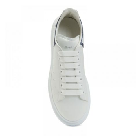 Alexander McQueen Ayakkabı White / Indigo Effect Beyaz - Alexander Mcqueen Erkek Ayakkabi Alexander Mcqueen Sneaker Alexander Mcqueen Men Sneaker Alexander Mcqueen Oversized White Indigo Effect Beyaz