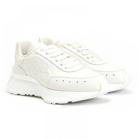 Alexander McQueen Ayakkabı Sprint Runner Beyaz - Alexander Mcqueen Erkek Ayakkabi Alexander Mcqueen Sneakers Alexander Mcqueen Ayakkabi Alexander Mcqueen Men Shoes Alexander Mcqueen Sprint Runner Erkek Sneakers Beyaz