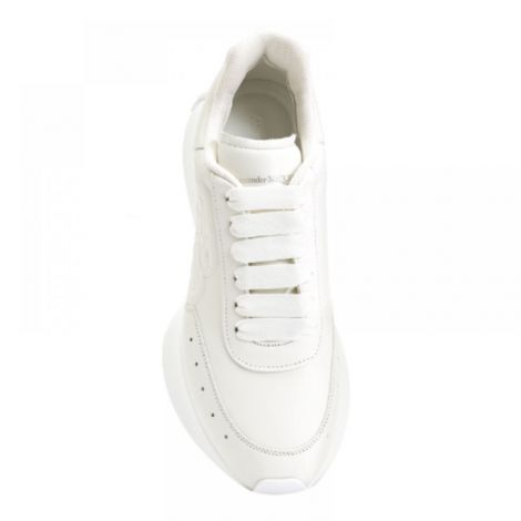 Alexander McQueen Ayakkabı Sprint Runner Beyaz - Alexander Mcqueen Erkek Ayakkabi Alexander Mcqueen Sneakers Alexander Mcqueen Ayakkabi Alexander Mcqueen Men Shoes Alexander Mcqueen Sprint Runner Erkek Sneakers Beyaz