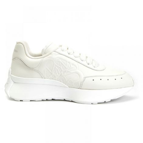 Alexander McQueen Ayakkabı Sprint Runner Beyaz - Alexander Mcqueen Erkek Ayakkabi Alexander Mcqueen Sneakers Alexander Mcqueen Ayakkabi Alexander Mcqueen Men Shoes Alexander Mcqueen Sprint Runner Erkek Sneakers Beyaz