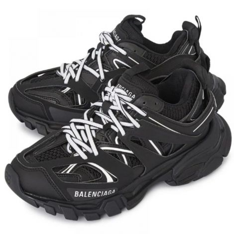 Balenciaga Ayakkabı Track Siyah - Balenciaga Erkek Ayakkabi Balenciaga Men Shoes Balenciaga Sneakers Balenciaga Track Sneaker Siyah