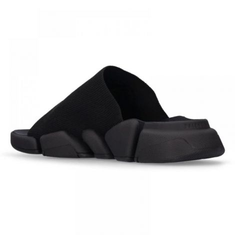 Balenciaga Terlik Speed 2.0 Siyah - Balenciaga Erkek Terlik Balenciaga Terlik Balenciaga Men Sandals Balenciaga Speed 2.0 Slide Sandals Siyah