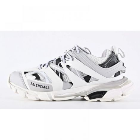 Balenciaga Ayakkabı Track Beyaz-Gri - Balenciaga Kadin Ayakkabi Balenciaga Ayakkabi Balenciaga Track Sneaker Balenciaga Women Shoes Balenciaga Women Sneaker Beyaz Gri