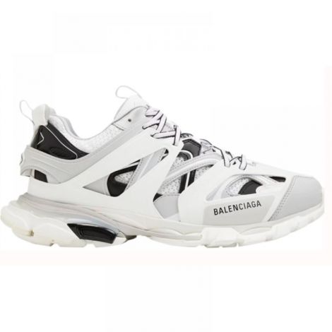 Balenciaga Ayakkabı Track Beyaz-Gri - Balenciaga Kadin Ayakkabi Balenciaga Ayakkabi Balenciaga Track Sneaker Balenciaga Women Shoes Balenciaga Women Sneaker Beyaz Gri