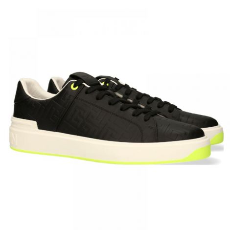 Balmain Sneakers Siyah - Balmain Erkek Ayakkabi Balmain Sneaker Balmain Men Shoes Balmain Sneaker Black Siyah