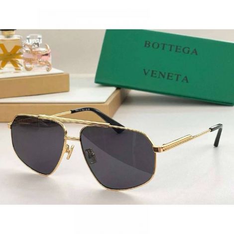 Bottega Veneta Gözlük Güneş Gözlüğü Gold - Bottega Veneta Gozluk Bottega Veneta Gunes Gozlugu Bottega Veneta Sunglasses 2 Gold