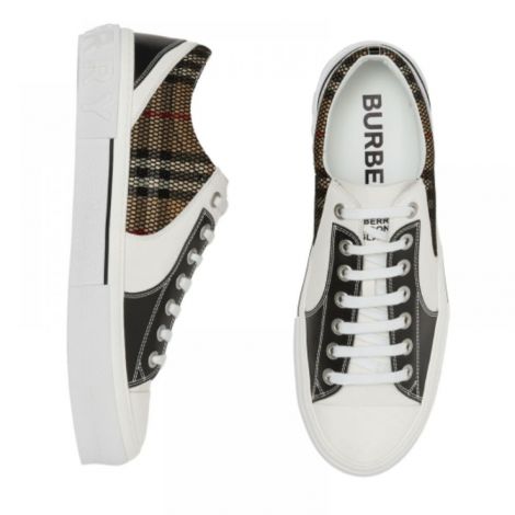 Burberry Ayakkabı Kai Sneaker Beyaz - Burberry Erkek Ayakkabi Burberry Ayakkabi Burberry Men Shoes Burberry Kai Sneaker Beyaz