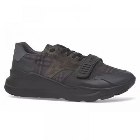 Burberry Ayakkabı Regis Sneaker Gri - Burberry Erkek Ayakkabi Burberry Ayakkabi Burberry Men Shoes Burberry Regis Sneaker Gri