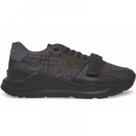 Burberry Ayakkabı Regis Sneaker Gri - Burberry Erkek Ayakkabi Burberry Ayakkabi Burberry Men Shoes Burberry Regis Sneaker Gri