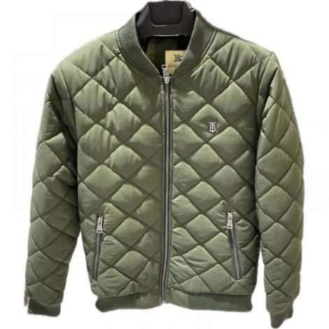 Burberry Mont Yeşil - Burberry Mont Burberry Erkek Mont 7426 Yesil