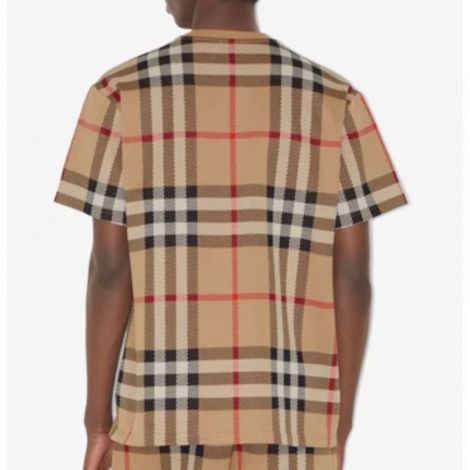 Burberry Tişört Bej - Burberry Erkek T Shirt Burberry Tisort Burberry T Shirt Bej