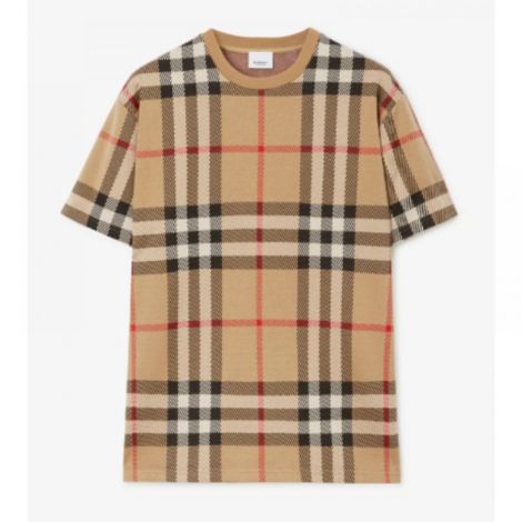 Burberry Tişört Bej - Burberry Erkek T Shirt Burberry Tisort Burberry T Shirt Bej