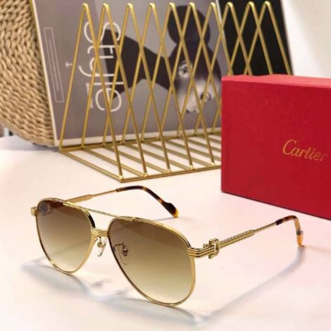 Cartier Gözlük Güneş Gözlüğü Sarı - Cartier Sunglasses Cartier Gunes Gozlugu Cartier Gozluk Sari