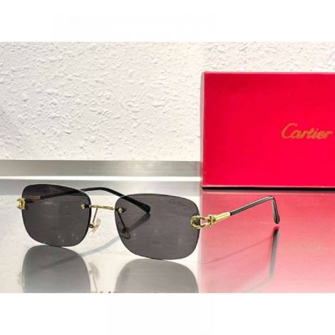 Cartier Gözlük Güneş Gözlüğü Siyah - Cartier Sunglasses Cartier Gunes Gozlugu Cartier Gozluk Siyah 2