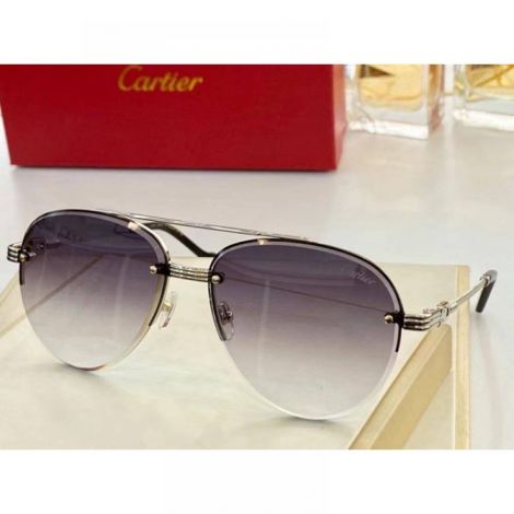 Cartier Gözlük Güneş Gözlüğü Siyah - Cartier Sunglasses Cartier Gunes Gozlugu Cartier Gozluk Siyah 5