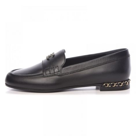 Chanel Ayakkabı Mocassin Loafer Siyah - Chanel Kadin Ayakkabi Chanel Ayakkabi Chanel Women Shoes Chanel Mocassin Loafers Siyah