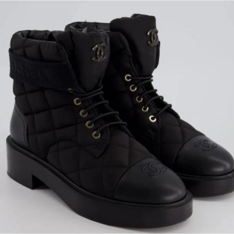 Chanel Bot Cruise Siyah - Chanel Kadin Bot Chanel Bot Chanel Woman Boots Chanel Cruise Bot Siyah