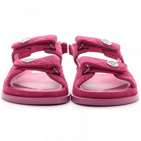 Chanel Dad Sandalet Pembe - Chanel Kadin Sandalet Chanel Sandalet Chanel Women Sandals Chanel Dad Sandals Pink Pembe