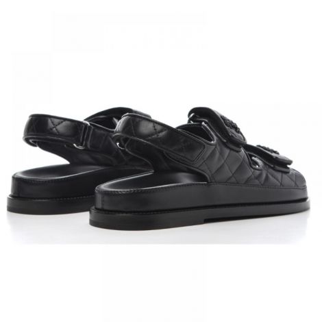 Chanel Cırt Cırtlı Dad Sandalet Siyah - Chanel Kadin Sandalet Chanel Sandalet Chanel Women Sandals Chanel Velcro Dad Sandals Black Chanel Kadin Cirt Cirtli Sandalet Siyah