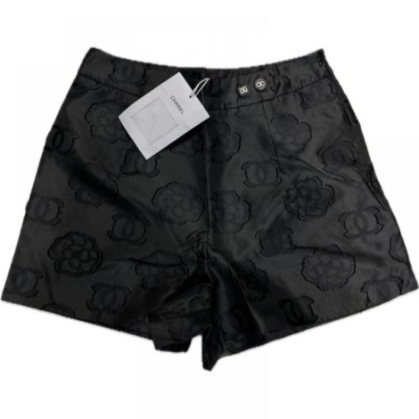 Chanel Şort Siyah - Chanel Sort Chanel Kadin Sort Chanel Woman Short 9924 Siyah