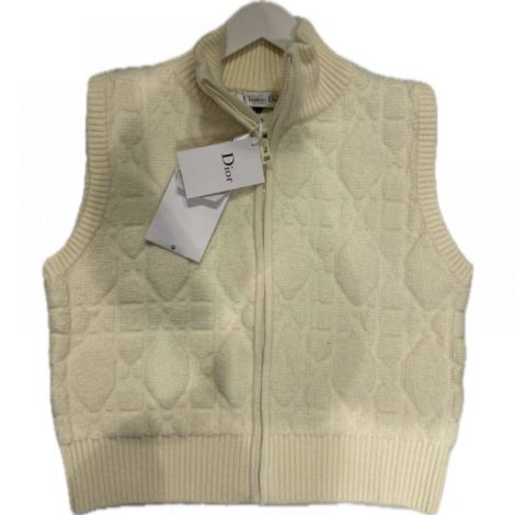 Dior Yelek Bej - Dior Kadin Yelek Christian Dior Yelek Christian Dior Woman Waistcoat 9962 Bej