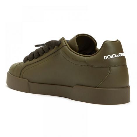 Dolce Gabbana Ayakkabı Portofino Sneakers Haki - Dolce Gabbana Erkek Ayakkabi Dolce Gabbana Ayakkabi Dolce Gabbana Erkek Sneakers Dolce Gabbana Men Shoes Dolce Gabbana Men Sneakers Dolce Gabbana Portofino Sneakers Haki