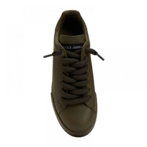 Dolce Gabbana Ayakkabı Portofino Sneakers Haki - Dolce Gabbana Erkek Ayakkabi Dolce Gabbana Ayakkabi Dolce Gabbana Erkek Sneakers Dolce Gabbana Men Shoes Dolce Gabbana Men Sneakers Dolce Gabbana Portofino Sneakers Haki