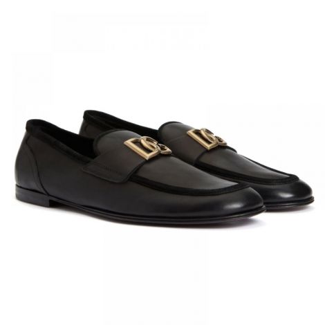 Dolce Gabbana Ayakkabı Loafer Siyah - Dolce Gabbana Erkek Ayakkabi Dolce Gabbana Ayakkabi Dolce Gabbana Men Shoes Dolce Gabbana Erkek Loafer Siyah