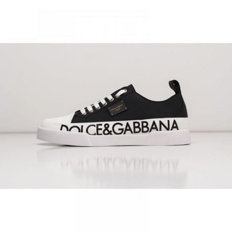 Dolce Gabbana Ayakkabı Sneakers Siyah - Dolce Gabbana Erkek Ayakkabi Dolce Gabbana Ayakkabi Dolce Gabbana Sneakers Dolce Gabbana Men Shoes Dolce Gabbana Erkek Spor Ayakkabi Siyah