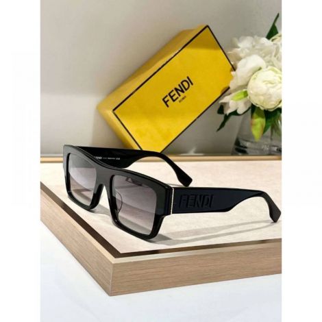 Fendi Gözlük Signature Siyah - Fendi Gozluk Fendi Gunes Gozlugu Fendi Sunglasses 14 Siyah