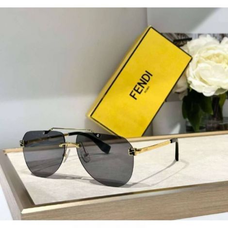 Fendi Gözlük Sky FE 40115U Siyah - Fendi Gunes Gozlugu Fendi Eyewear Fendi Gozluk 1 Siyah