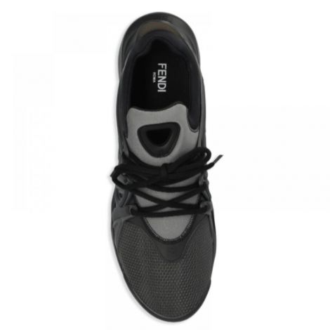 Fendi Ayakkabı Tag Sneaker Siyah - Fendi Erkek Ayakkabi Fendi Ayakkabi Fendi Erkek Sneaker Fendi Men Shoes Fendi Tag Sneaker Siyah
