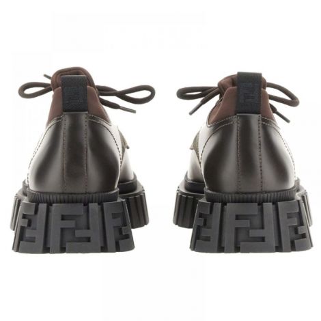 Fendi Ayakkabı Force Kahverengi - Fendi Erkek Ayakkabi Fendi Ayakkabi Fendi Men Shoes Fendi Force Erkek Ayakkabi Kahverengi