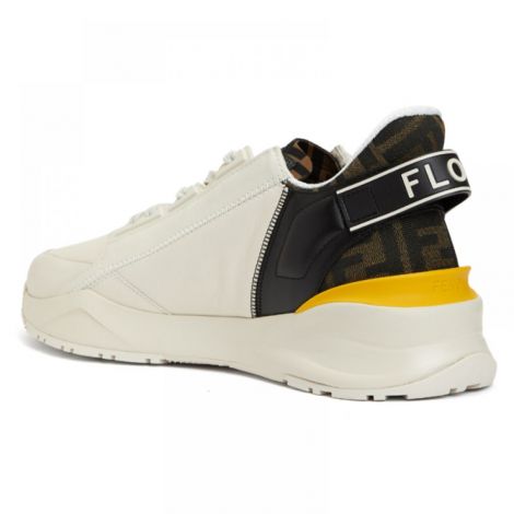 Fendi Ayakkabı Flow Sneakers Beyaz - Fendi Erkek Ayakkabi Fendi Ayakkabi Fendi Men Shoes Fendi Men Sneakers Fendi Flow Sneakers Beyaz