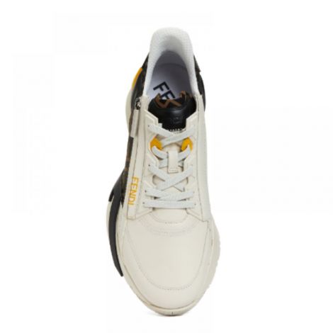 Fendi Ayakkabı Flow Sneakers Beyaz - Fendi Erkek Ayakkabi Fendi Ayakkabi Fendi Men Shoes Fendi Men Sneakers Fendi Flow Sneakers Beyaz