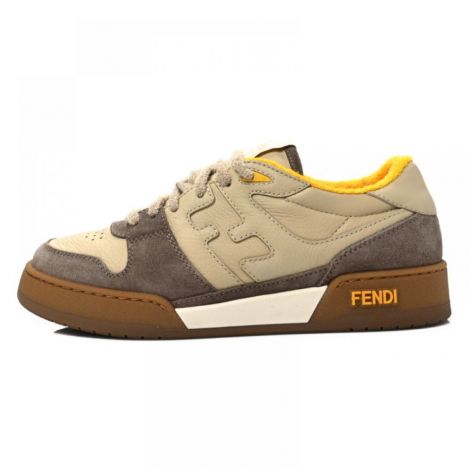 Fendi Ayakkabı Match Sneaker Bej - Fendi Erkek Ayakkabi Fendi Ayakkabi Fendi Men Shoes Fendi Men Sneakers Fendi Match Sneaker Bej